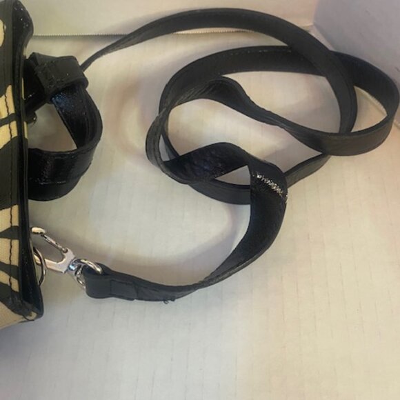 Brighton Womens small Crossbody Zebra Print Bag - Picture 4 of 5